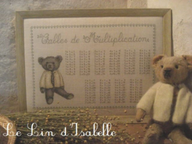 Le Lin d'Isabelle - "Tables de Multiplication" (Maaltafels)