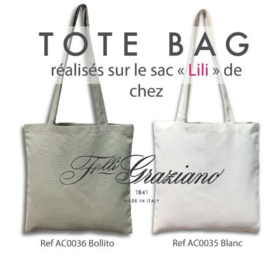 Graziano - Tote Bag - Blanc