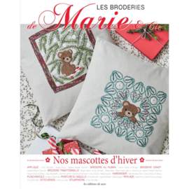 Livre - "Les broderies de Marie - Nos mascottes d'hiver"