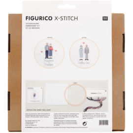 Rico Design - Figurico - Grandpa & Grandma (n° 100109)