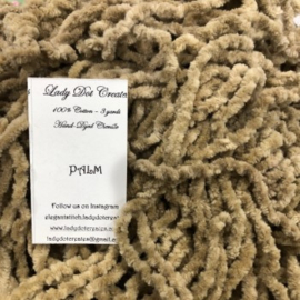 Chenille-lint jumbo - Lady Dots Creates - Kleur "Palm"