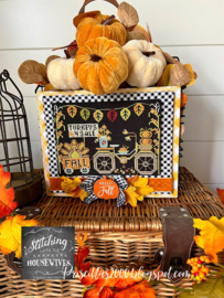 Stitching with the Housewives - Let's go to ride a bike  "Turkey Trot"
