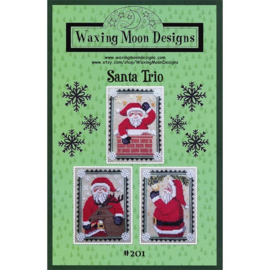 Waxing Moon Designs - Santa Trio