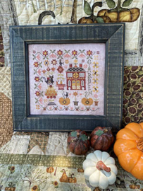 Pansy Patch Quilts and Stitchery - "Autumn Garden at Cranberry Manor"