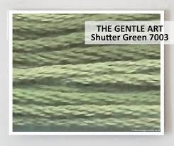 The Gentle Art - Shutter Green