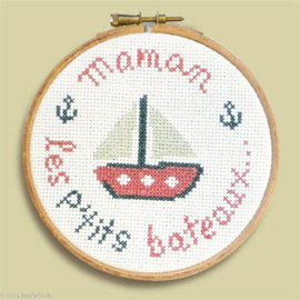 Lili Points - KE016 - Maman, les petits bateaux ... (débutant)
