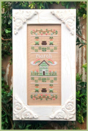 Country Cottage Needleworks - "March Sampler"
