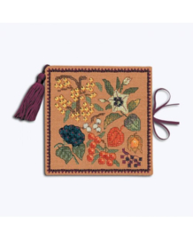 Le Bonheur des Dames - réf. 3478 - Etui à aiguilles "Fleurs d'automne"