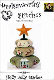Praiseworthy Stitches - "Holly Jolly Stacker"