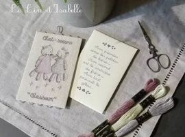 Le Lin d'Isabelle - "Chat-Soeurs"