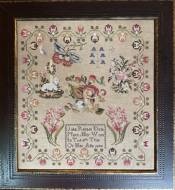 Cross Stitch Antiques - "Julia Rachel De La Mare, 1849"