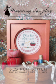 Heartstring Samplery - "S is for stitch"