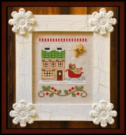 Country Cottage Needleworks - Santa`s Village nr. 9 - Santa`s sleighwork