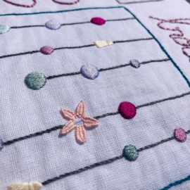 Un chat dans l'aiguille - Embroidery stitches (stekenboek in het engels)