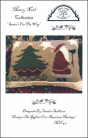 Homespun Elegance - Merry Noël Collection "Santa's on his way"