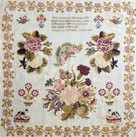 From the Heart - "Susan Crowthers 1853 Sampler"