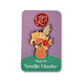 Needleminder - The Crafty Kit Company - Vaas met bloemen"