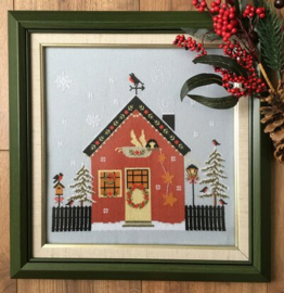 Twinpeak Primitives - "Red Christmas House"