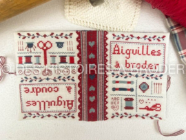 Des Histoire à broder - "Aiguilles à broder - Aiguilles à coudre" (semi-kit)