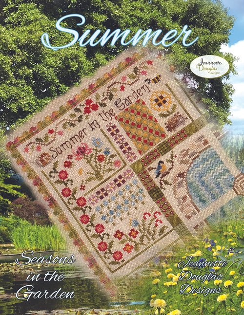 Jeannette Douglas - "Seasons in  the Garden - Summer"