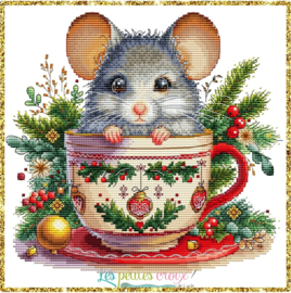 Les petites Croix de Lucie - "Christmas animals cups"