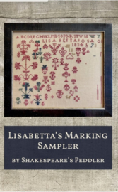 Shakespeare's Peddler - Lisabetta's Marking Sampler