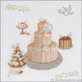 BK 1278 - Wedding cake - Pièce montée