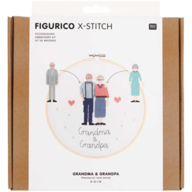 Rico Design - Figurico - Grandpa & Grandma (n° 100109)