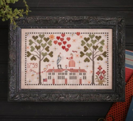 Plum Street Samplers "George loves Martha"