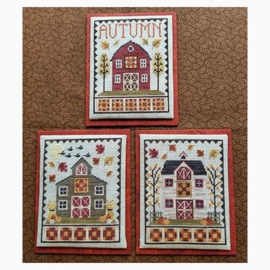 Waxing Moon Designs - "Autumn Barn Trio"