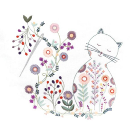 Un chat dans l'aiguile - "Le chat au printemps (C-04499)