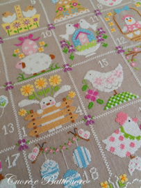 Cuore & Batticuore - Shabby Easter Calendar