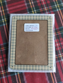 Atelier Bonheur du Jour - Cadre en bois "Burberry" (rectangulaire - petit modèle)