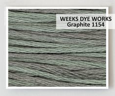 Weeks Dye Works - Graphite