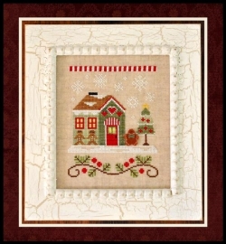 Country Cottage Needleworks - Santa`s House - Gingerbread Emporium nr. 10