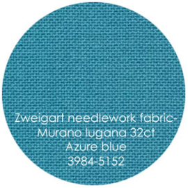 Precut - Zweigart - Murano - kleur 5152