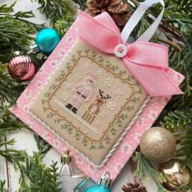 Country Cottage Needleworks  - "Santa and Rudolph" (Pastel Collection nr. 9)
