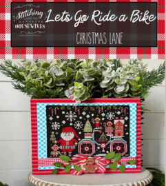 Stitching with the Housewives  - Let's go to ride a Bike "Christmas Lane"