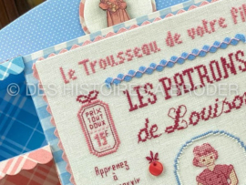 Des Histoires à broder - "Les patrons de Louison" (grille)