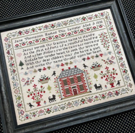The Scarlett House - "Jane Thompson 1838"