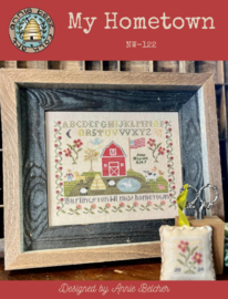 Annie Beez Folk Art - "My Hometown"