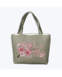Le Bonheur des Dames - réf. 8019 - Sac - "Fleurs de Sakura"