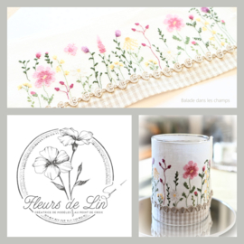 Fleurs de Lin - "Balade dans les champs"