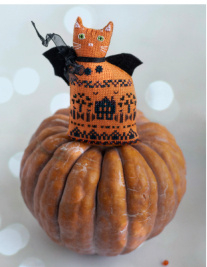 Cotton Pixels - "3D Halloween Cat"
