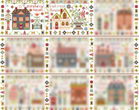 Pansy Patch Quilts and Stitchery - "Stitchery House (nr. 1 Houses on Stitchery Lane)