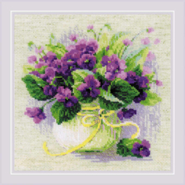 Riolis - "Violets in a pot"