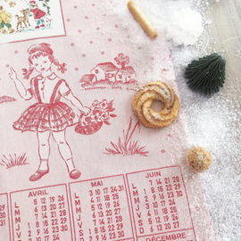 Les Brodeuses Parisiennes - Torchon de Noël "Calendrier 2021"