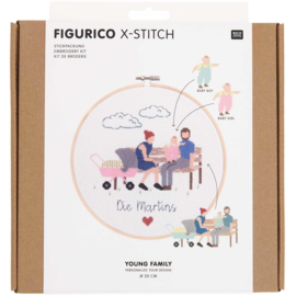 Rico Design - Figurico - Young Family (n° 100111)