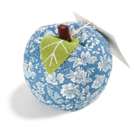 Liberty Fabrics - "Speldenkussen  - Appel blauw"