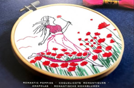 DMC - "Coquelicots romantiques" (TB232) Broderie
